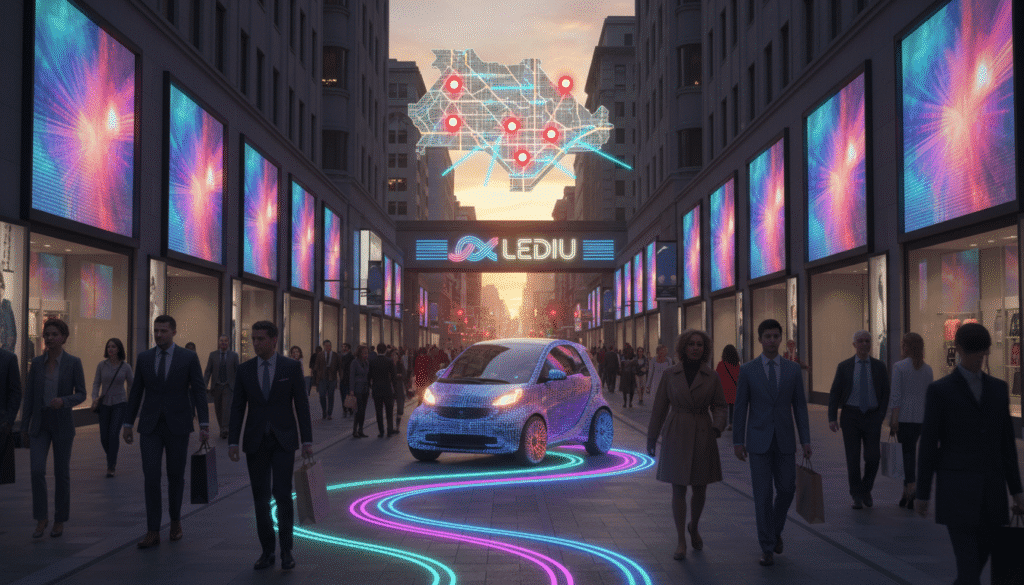 Rue Sainte-Catherine publicité Les 5 Zones Commerciales à Plus Fort Trafic de Montréal