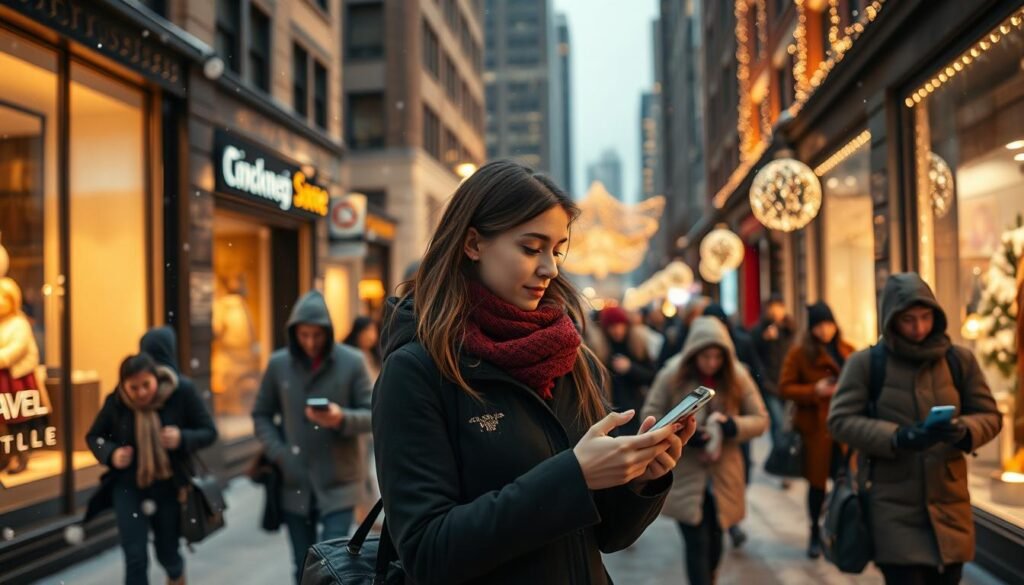 Montreal winter shopping season