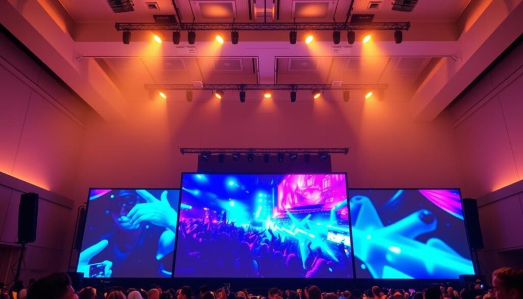 content visuals led video