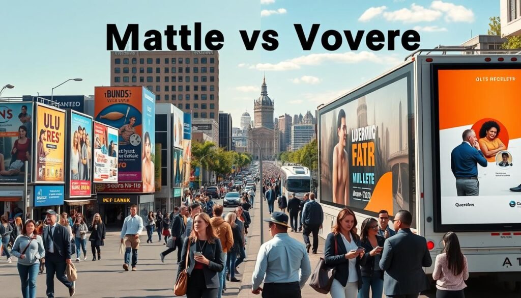 différence publicité mobile et statique au Québec