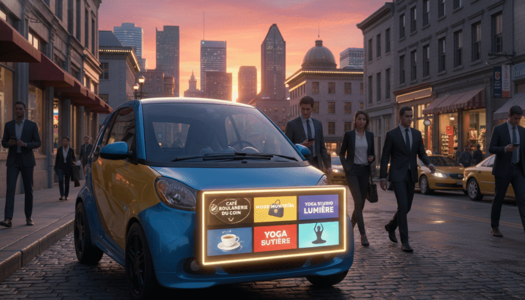 Smart publicitaire écran LED visibilité locale Smart publicitaire écran LED visibilité locale